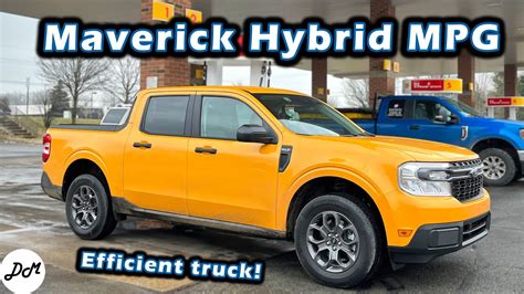 ford maverick hybrid mpg highway